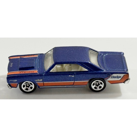 Hot Wheels Other - Hot Wheels 1968 Dodge Dart Kids 1:64 Blue 426 Hemi Muscle Car Diecast